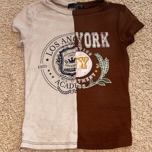 Split dye crop top from Aded Rose size small